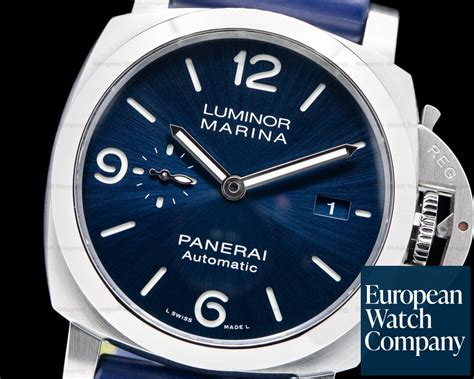 panerai limited edition blue dial|panerai pam 01313.